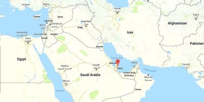Qatar bản đồ thế giới atlas