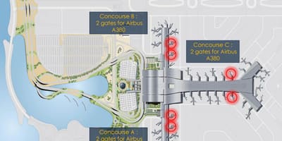Bản đồ của khu qatar 