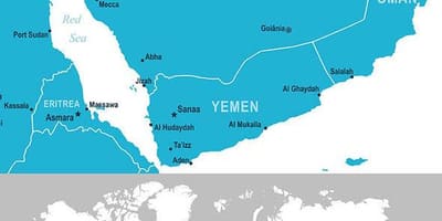 Bản đồ của qatar vị trí